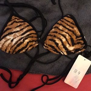 Rawr Tiger Bikini Top